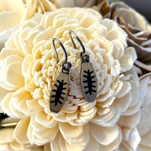 Lynn Strong Silver & Blue Earrings